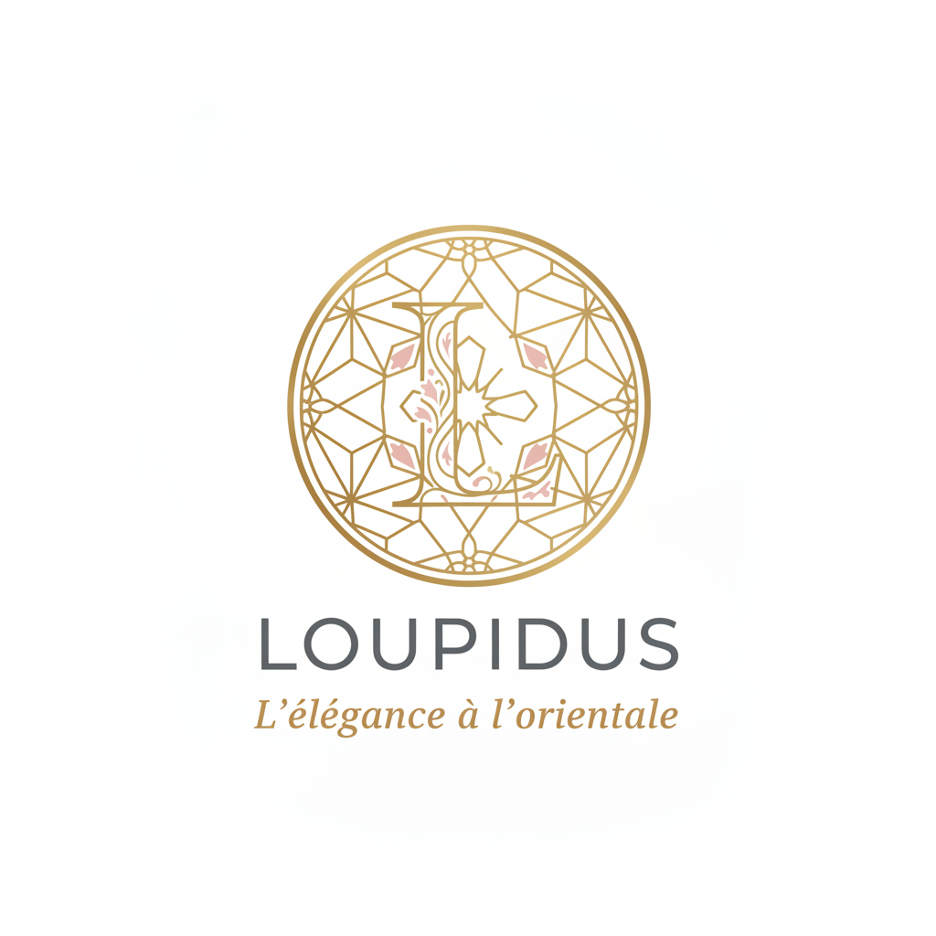 Logo LOUPIDUS - Monogramme avec slogan